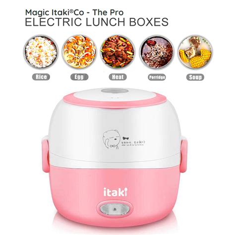 mini rice cooker electric lunch box|itaki lunch box instructions.